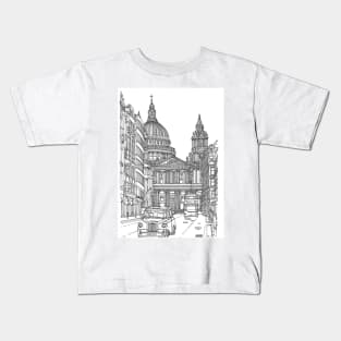 Saint Pauls Cathedral Kids T-Shirt